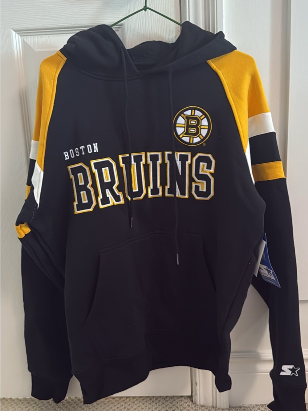 Boston Bruins Black & Gold Crewneck Hoodie